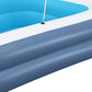 Bestway Kids Inflatable Pool Above Ground Splash Pool with Sunshade 254x178cm