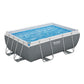 Bestway Swimming Pool 282x196x84cm Steel Frame Above Ground Pools Filter Pump 3662L