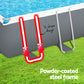 Bestway Swimming Pool 640x274x132cm Steel Frame Above Ground Pools Filter Pump Ladder 19281L