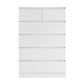 Artiss 6 Chest of Drawers - PEPE White