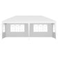 Instahut Gazebo Pop Up Marquee 3x6m Wedding Party Outdoor Camping Tent Canopy Side Wall White