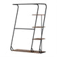 Artiss Clothes Rack Coat Stand 172cm 4-Tier Walnut