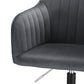 Artiss Office Chair Velvet Seat Dark Grey