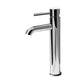 Cefito Bathroom Basin Mixer Tap Round Tall Faucet Vanity Laundry Chrome