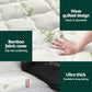 Giselle Bedding Mattress Topper Pillowtop Bamboo 7.5cm Double