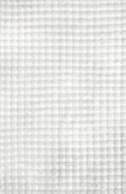 Bubble White Washable Rug by Rug Culture-140X70CM - RECTANGLE