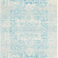 Evoke 253 White Blue by Rug Culture -330X240CM - RECTANGLE