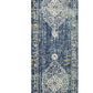 Museum 869 Navy Runner by Rug Culture-400X80CM - RUNNER