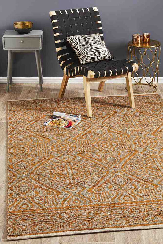 Relic 120 Rust By Rug Culture - 400X300CM - RECTANGLE