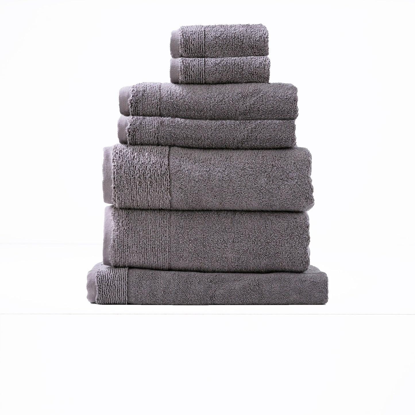 Aireys 650 GSM Zero Twist 7 Piece Nickel Bath Towel by Renee Taylor