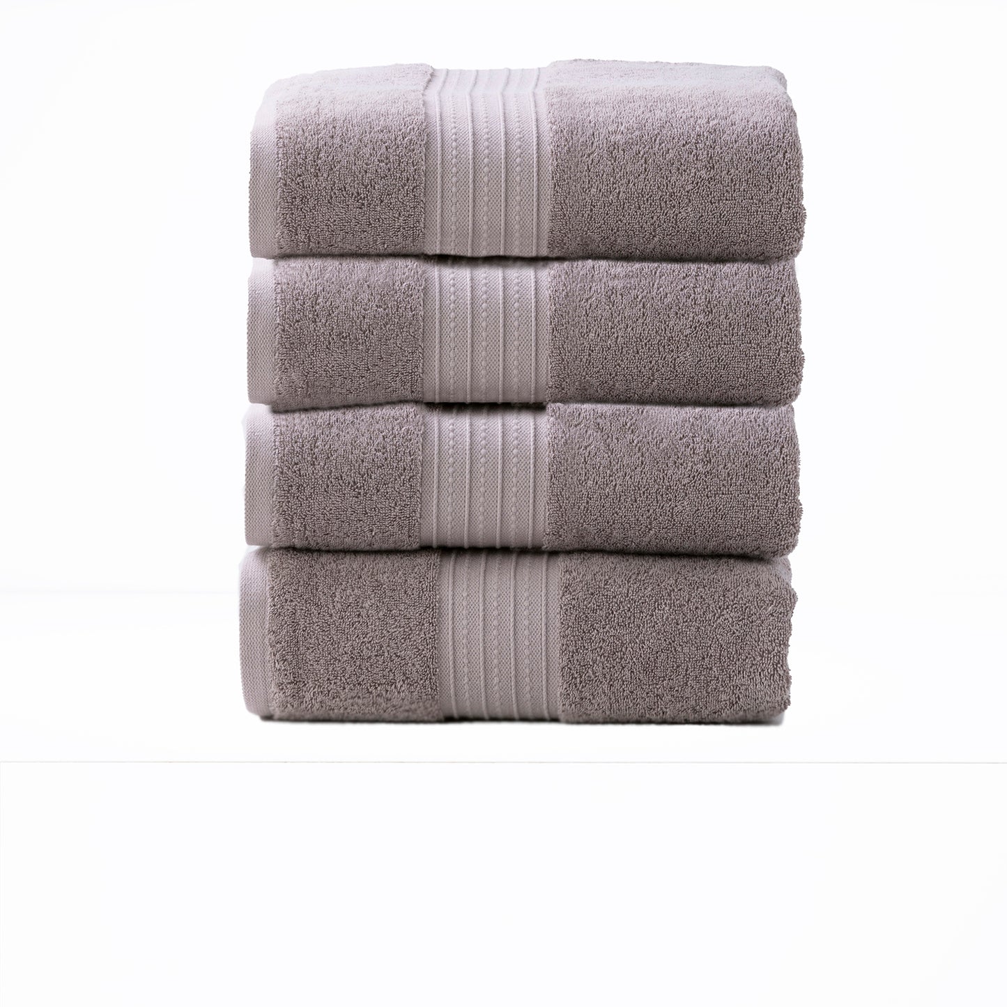 Brentwood 650 GSM Low Twist 4 Piece Whisper Bath Towel by Renee Taylor