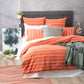 Hudson Paprika Vintage Washed Cotton Chenille Quilt Cover Set by Renee Taylor Super King