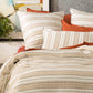 Bardot Yarn Dyed 100 % French Linen European Pillowcase by Renee Taylor