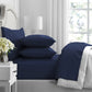 Premium 1000 Thread Count Egyptian Indigo Cotton Sheet Sets by Renee Taylor Mega Queen