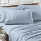 1200 TC Premium Blue Fog Cotton Blend Sheet sets by Ddecor Home Queen