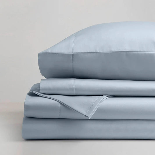 1500 Thread Count Premium Cotton Blend Duck Egg Sheet Set by Renee Taylor Queen