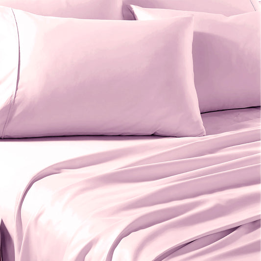 1500 Thread Count Premium Cotton Blend Lilac Sheet Set by Renee Taylor Queen