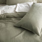 Cavallo Stone Washed 100 % French Linen Jade Sheet Set by Renee Taylor Queen