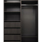 MALMO THREE SHELF/FOUR DRAWER WALK IN WARDROBE - CLASSIC - NORDIC ASH