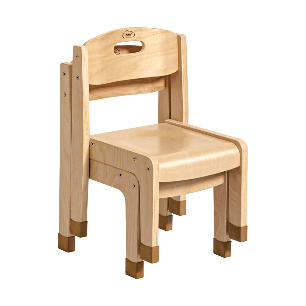 Jooyes Goteborg Kids Stackable Chairs 4 Pack - H30cm