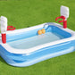 Inflatable Basketball Play Pool - 40in x 2.51m x 1.68m