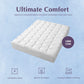 Hypoallergenic, Antibacterial w/ 100% Microfiber filling Mattress Topper - KING