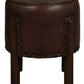 Heritage Genuine Goat Leather Ottoman/Footstool