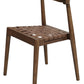 Elliot Leather Dining Chair (Walnut)