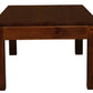 Amsterdam Solid Mahogany Timber Coffee Table (Light Pecan)