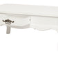 French Provincial 2 Drawer Coffee Table - White