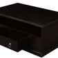 Tasmania 2 Drawer Coffee Table - Chocolate