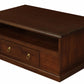 Tasmania 2 drawer Coffee Table - Mahogany