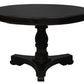 Tasmania Round Dining Table 120 cm (Chocolate)