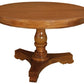 Tasmania Round Dining Table 120 cm (Light Pecan)