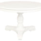 Tasmania Round Dining Table 120 cm (White)