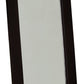 Manhattan Solid Timber Frame Wall Mirror - Chocolate