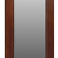 Manhattan Solid Timber Frame Wall Mirror - Mahogany