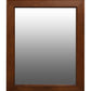 Ascott Solid Timber Frame Wall Mirror - Mahogany