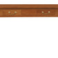 2 Drawer Straight Leg Sofa/Hall Table (Light Pecan)