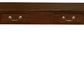 2 Drawer Straight Leg Sofa/Hall Table (Mahogany)