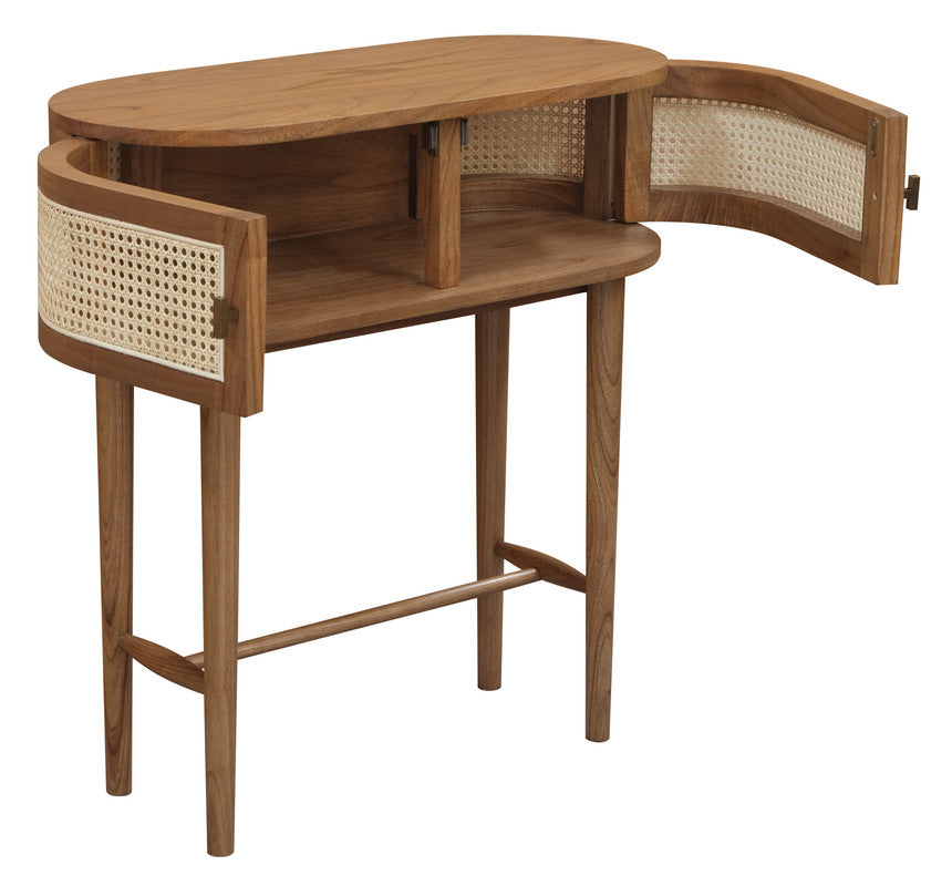 Kelly 2 Door Console Table (Almond)