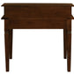 Winston 6 Drawer Solid Timber Writing Desk (Mahogany)