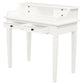 Winston 6 Drawer Solid Timber Writing Desk (White)