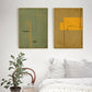 Wall Art 40cmx60cm United Study 2 Sets Gold Frame Canvas