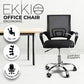 EKKIO Ergonomic Office Chair with Breathable Mesh Design and Lumbar Back Support (Black) EK-OC-104-JF