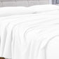 GOMINIMO 4 Pcs Bed Sheet Set 2000 Thread Count Ultra Soft Microfiber - Single (White) GO-BS-101-XS