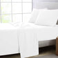 GOMINIMO 4 Pcs Bed Sheet Set 2000 Thread Count Ultra Soft Microfiber - Single (White) GO-BS-101-XS