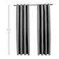 GOMINIMO Blackout Window Curtains for Thermal Insulated Room (Set of 2, W132cm x D160cm, Light Grey) GO-CNB-101-MM