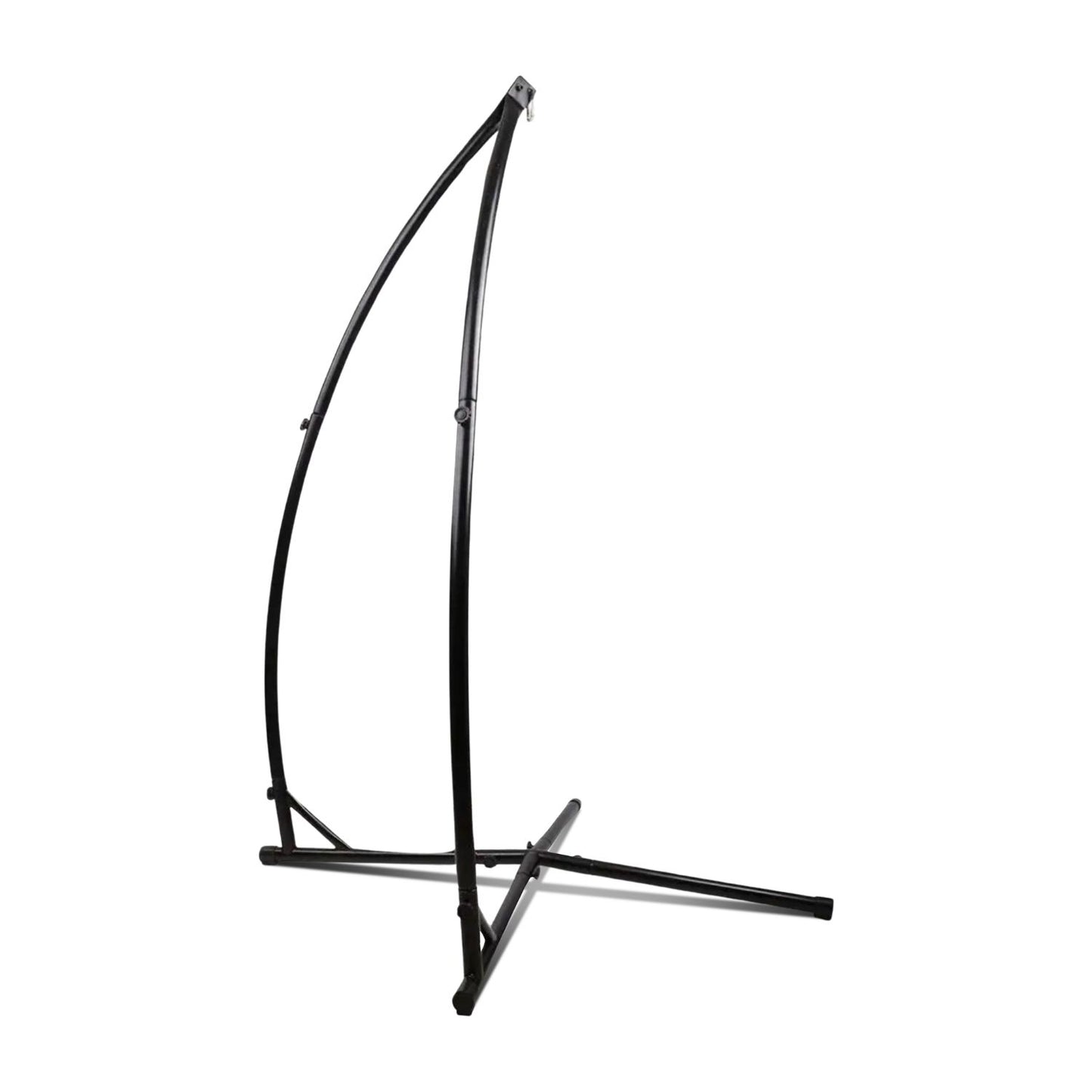 NOVEDEN Hammock Chair Stand for Hanging Air Porch Swing Chair (Black) NE-HC-100-DL