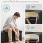 SONGMICS 109cm Folding Storage Ottoman Bench Black LSF701V1